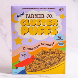 Cluster Puffs Cinnamon Wonder - Farmer Jo